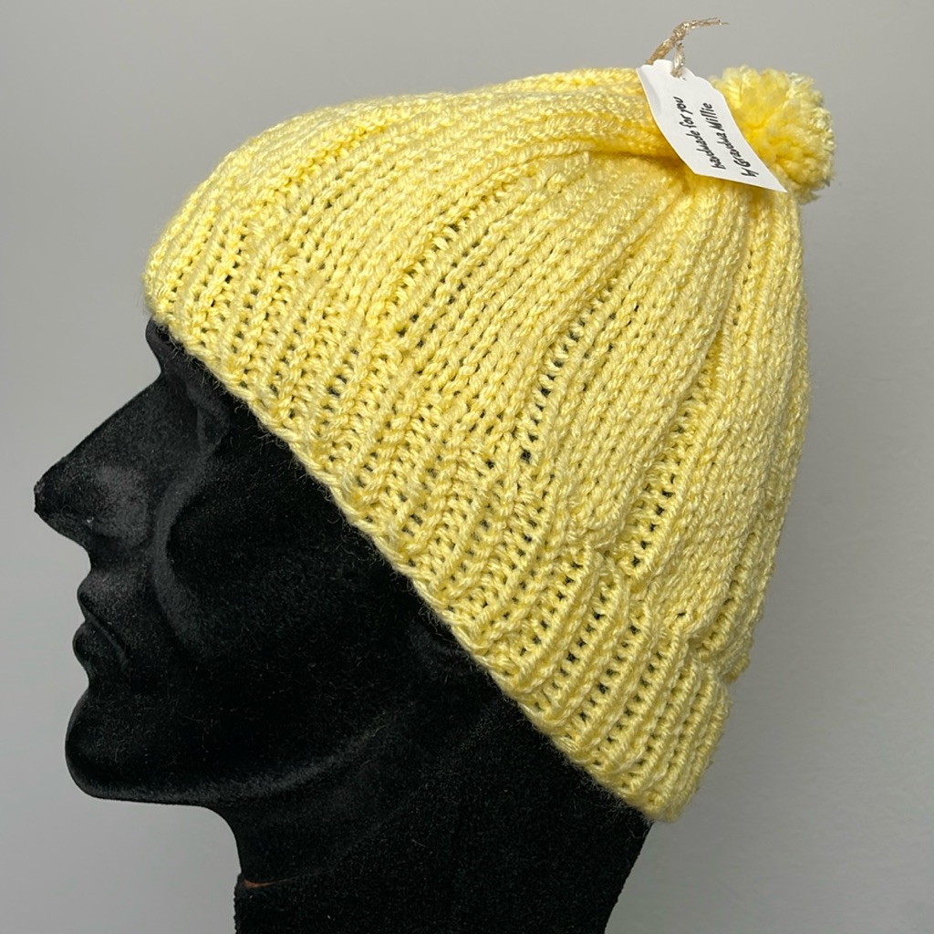 Yellow Knit Hat